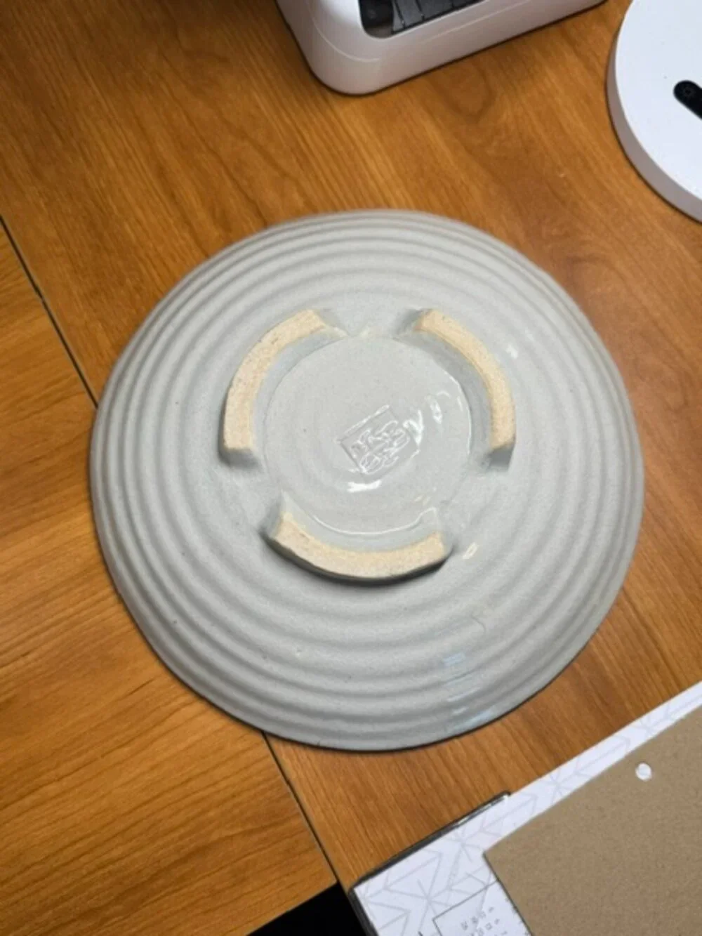 Happy Bowl - I expect to pass through this life but once - Quaker proverb.